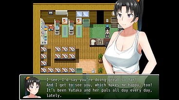 Country Girl Keiko [Hentai game PornPlay ] Ep.1 Teacher private lesson about fondling massive tits