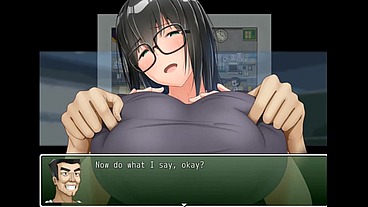 Country Girl Keiko [Hentai game PornPlay ] Ep.1 Teacher private lesson about fondling massive tits