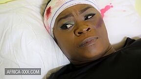 Ebony Woman Needs Good Care From The Doctor