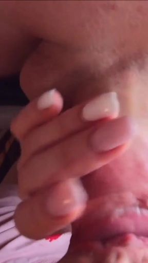 Stunning moment from &quot;Wet Blowjob, Egg Licking, Dick Wanking with Sex Toy, Cock Sucking Through Fake Vagina - Female POV&quot;