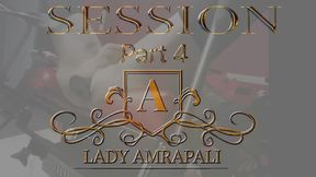 SESSION PART 4 Total lenghts 5:58 minutes Fucked Handjob  Anal Dildo  Slave Bdsm LADYAMRAPALI Herrin Mistress Domina