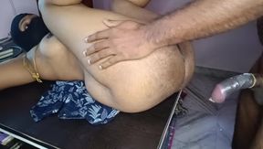 Stepsister's impregnation in the office