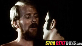 ”Vintage older men massage cocks with mouths & sixtynine”