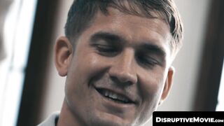 DisruptiveMovie.com - Des Irez deepthroats landlord Brandon Anderson's huge dick to p