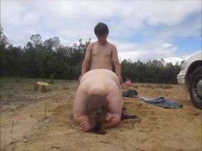 Please Don't Tell My Husband! I'll Do Anything, Fucking Friend Outdoors