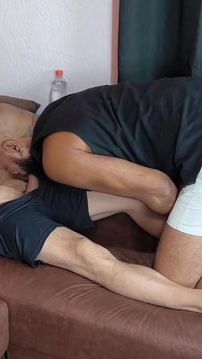 FINALLY CARMONA'S FATHER FUCKED A MAN'S ASS, HE REASSED HIS HAIR   Clip 1