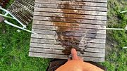 he just pissing on the table 18yo