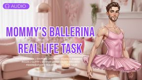 Mommyâ€™s Ballerina Assignment: A Real Life Task | Sissification, Diapered, Pink, Male Chastity