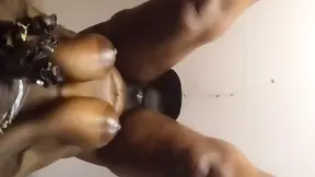 Big Plump Ebony Tits Tia Enjoying The Gloryhole