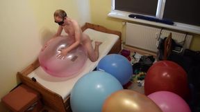 Balloon Fuck and Cum