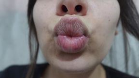 My Indian Stepsister has a kiss fetish, constantly sending kisses with her lips