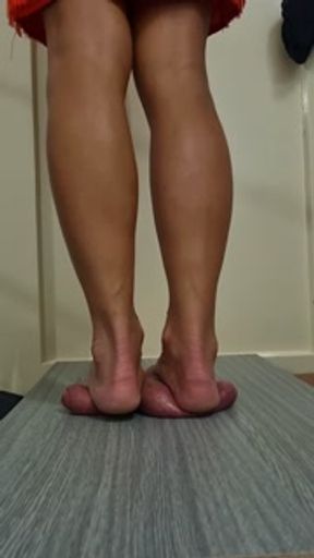 Barbie Trample Bare Feet Cock and Ball No.29