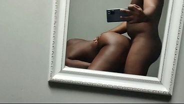 Curvy ebony MILF gets pounded all night in doggystyle