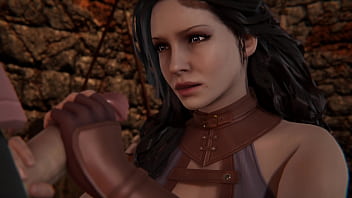 Witcher sex with Yennefer l 3D porno game (4K 60FPS/120FPS)