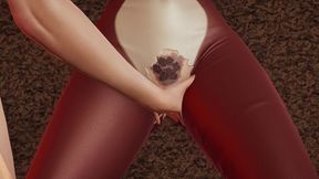 New Year's Adventure with Hot Beauty Mary Part 1 - Naughty Girl Big Ass Spanking, Wet Fingering in POV, Pink Dildo Masturbation