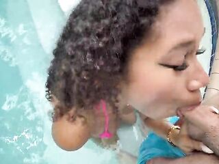 Stepdaughter Seduces U At The Pool : Skyla Sun : Indecent Tale : Danny Foul