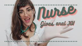 THE NEW NURSE gives you ANAL JOI + COUNTDOWN