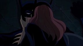 Batgirl and Batman Get Hot and Heavy on Rooftop