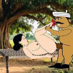 Part 4 - big ass MILF bansuri fucked very hard by a farm labourer kundan