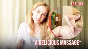 Ersties - Hot American Hot Girl Stella A Grinds Her Soft Beaver Into the Table