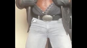 Fetish Black Tight Shirt &amp_ Jeans Smoke &amp_ Deload