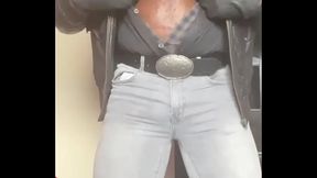 Fetish Black Tight Shirt &amp_ Jeans Smoke &amp_ Deload