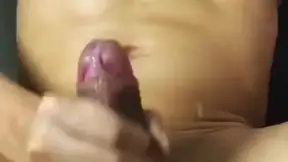 Asian muscle hunk in wolf mask jerks off and gets hard dildo fucked
