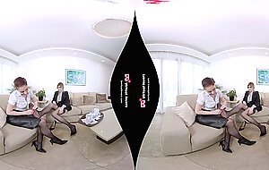 Shemale On Girl VR porn