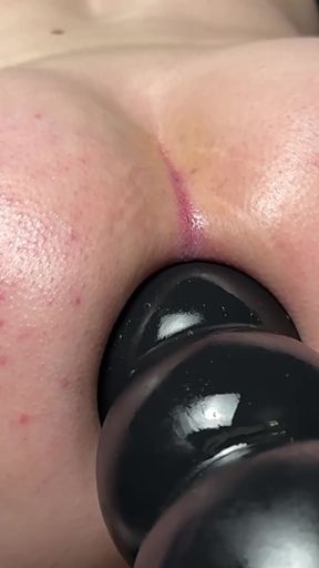 A Fucked and Gaping White Ass (close up slow mo)   Clip 1