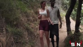 White Girl Gets Caught Fucking A Black Guy On A Hike (ig 3x Twitter Sevyanharden) 20 Min