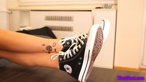 Goddess in Converse Sneakers - 4K MP4
