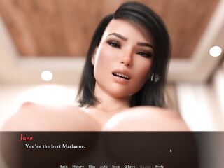 Maria Giving Deepthroat Oral job To T-girl Jane Giant Wang