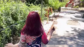 Chilean gets horny and fucks me in public