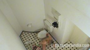 Amateur Phone Sex on the Doctor's Toilet