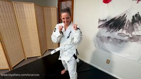 Lora Gets Beatdown and Humiliated in Gi