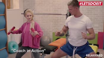 Rossella Visconti Seduces and Fucks Her Hot Gym Trainer