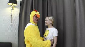 Emily Surrenders Her Young Bottom to an Older Man