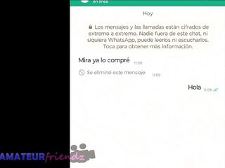 Aunt-in-law sends photo by mistake and ends up in hawt chat