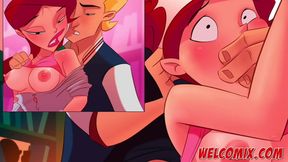 Blonde Teen Librarian Gives Blowjob & Takes Big Cock In Anime Porn Comic