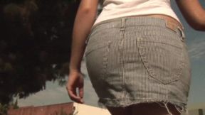 Sexy chick with nice tits and ass rides throbbing cock