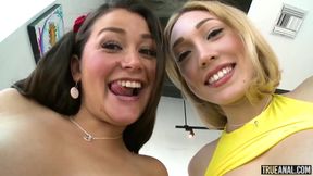 True Anal - Allie Haze and Lily Labeau Get Their Assholes Drilled