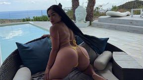 amazing booty venezuelan fucked and creampied - alexis doll