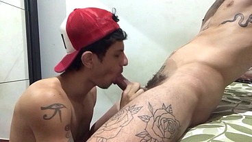 Guilherme Silva e eu fazendo uma putaria gostosa com o pau duraço