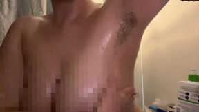 shaving my hairy armpits (and bullying you while i do it) ~ beta safe edition