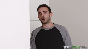 Curvy porn bimbos Aiden Starr and Katya Rodriguez are eager for fucking and warm jizz