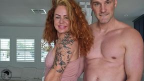 Big Boobs Mature Redhead Getting Her Pussy Filled with Cum