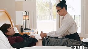 Chesty Asian SEASONED BEAUTY Dana Vespoli sucks and fucks