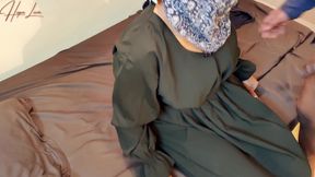 Muslim Hijabi Woman with Step Brother.