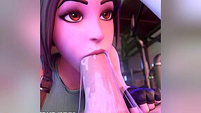 Deepthroat Blowjob Fortnite Style New Angle