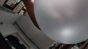 Balloons pop POV